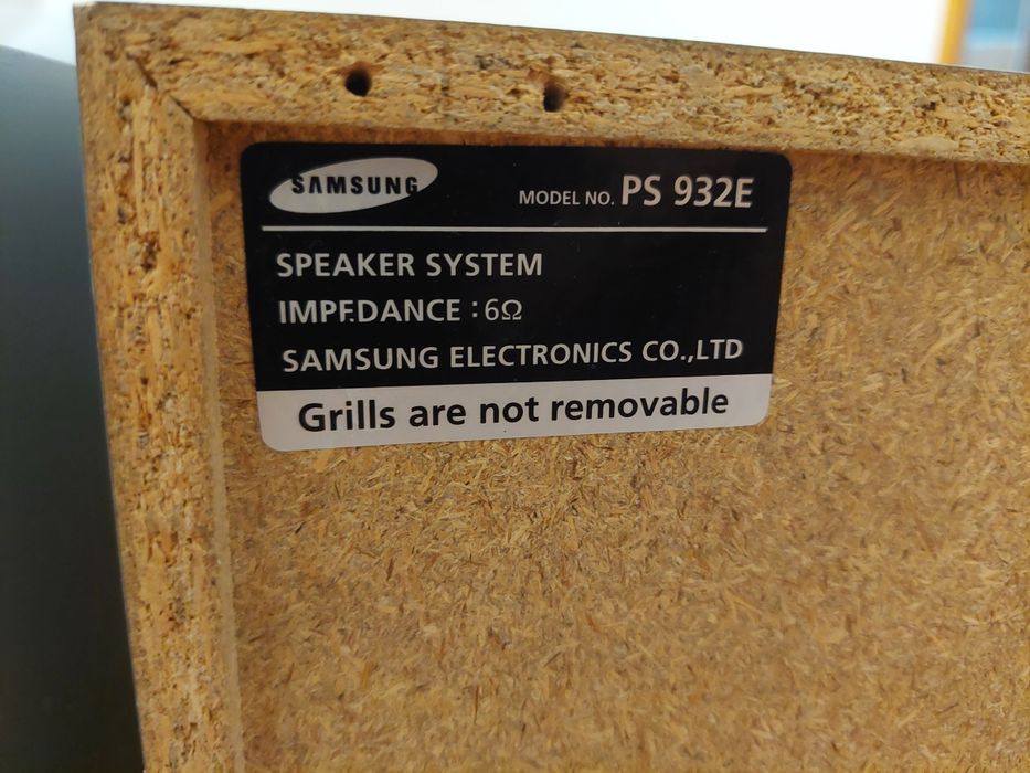 SAMSUNG - głośniki od wieży