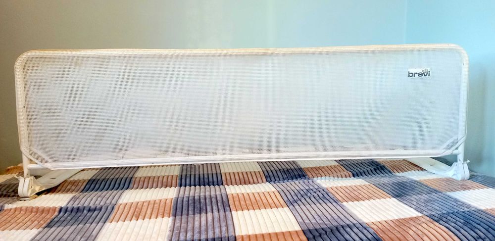 Barierka ochronna zabezpieczająca do łóżka BREVI Solidna dł. 150cm x48