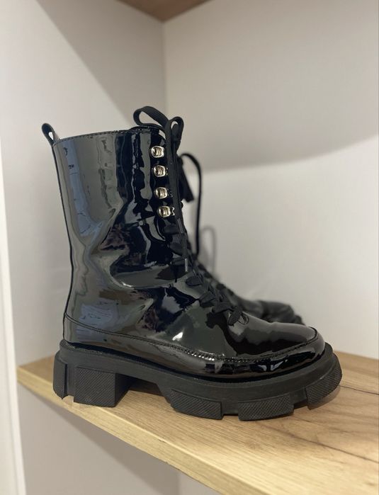 Черевики жіночі натуральна шкіра на байці