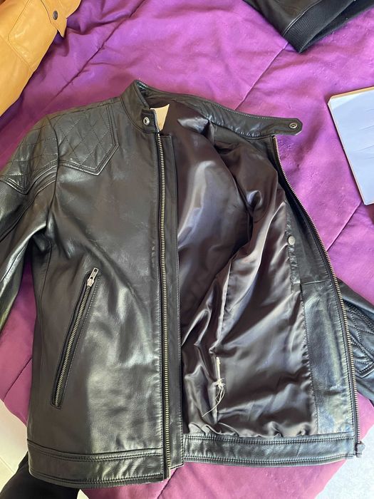 Casaco de couro DIESEL