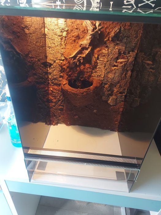Terrarium szklane 40x40x60