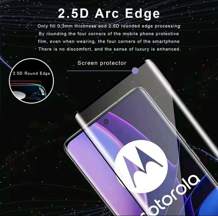 Захисне скло Motorola Moto Edge 50 Fusion / Motorola G85 Стекло