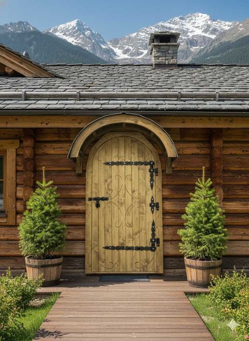 Drzwi do piwniczki gospodarcze do domków piwnic opaska