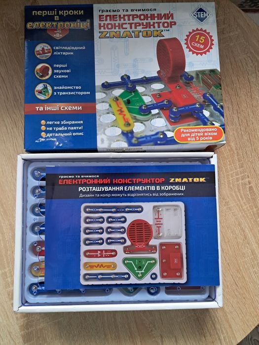 Електронний конструктор ZNATOK