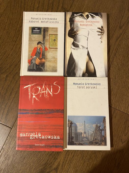4 ksiazki Manueli Gretkowskiej