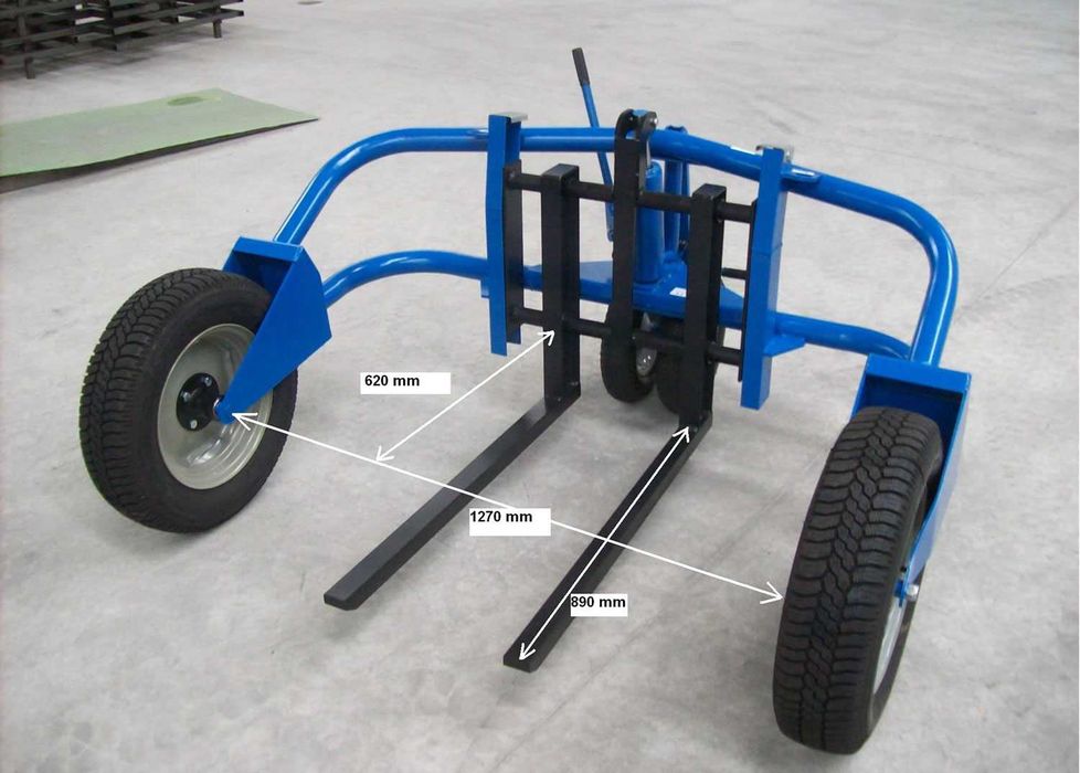 Porta-paletes NOVO Todo-o-Terreno CONHERSA 1500kg Rodas Pneumáticas LL29