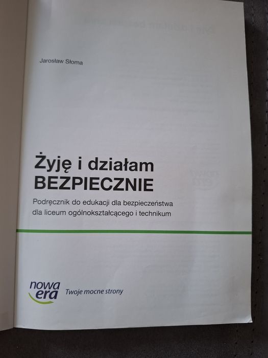 Żyję i działam bezpiecznie. Podręcznik do EDB