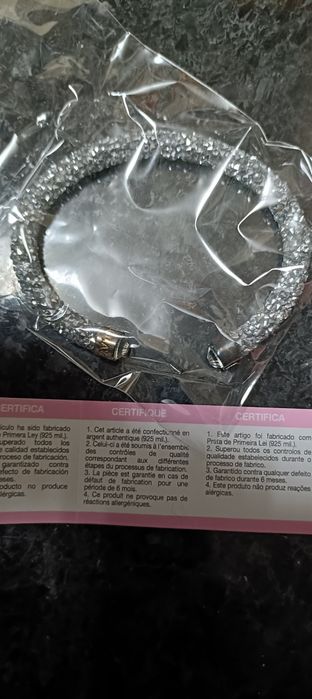 Pulseira em prata Beclay-Cristian zLay