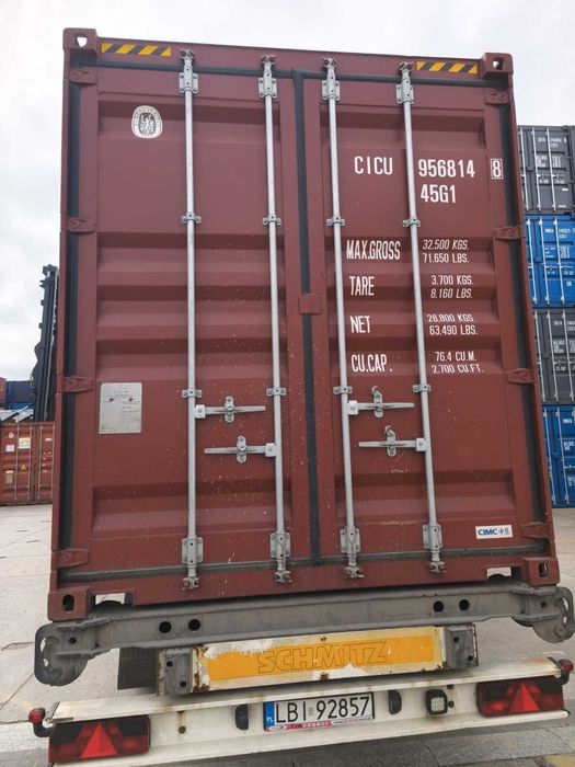 Kontener Morski 40HC IICL – Transport i Rozładunek