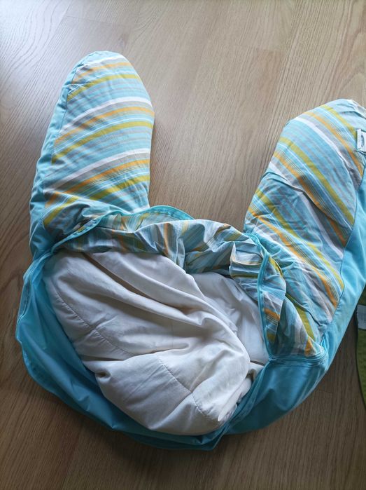 Almofada Materna e de Amamentação Conversível em Espreguiçadeira