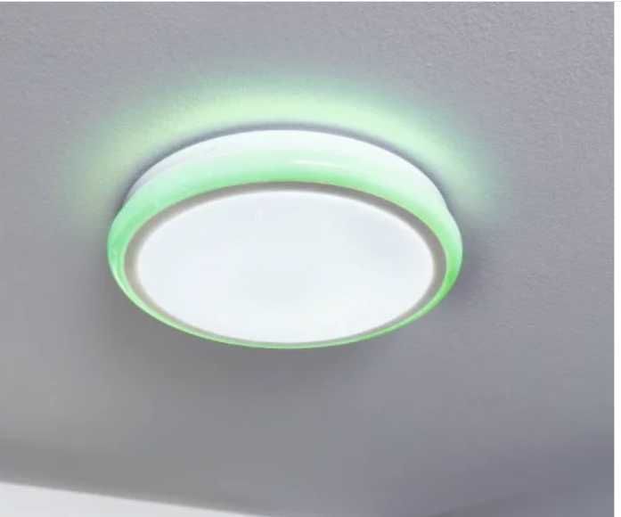 Plafon LED Eglo Lipari 33195 biała ze światłem na sufit