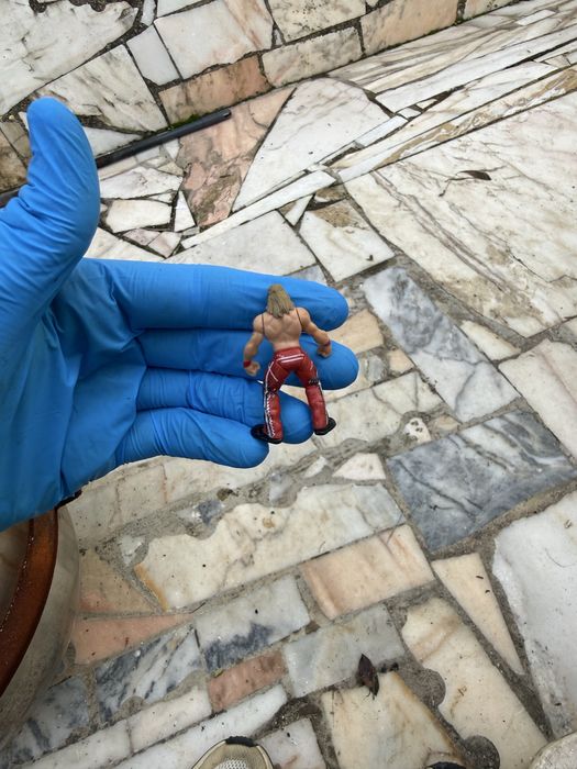 Lote 3 mini figuras WWE