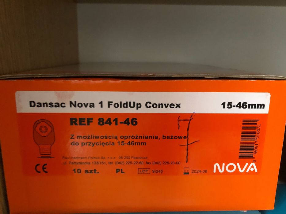 Worki stomijne SensSura Mio Convex za sztukę 10zł