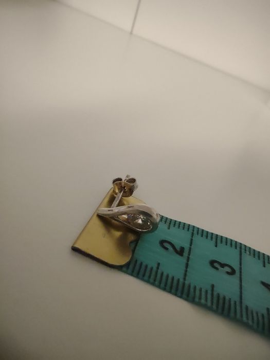 Srebrne kolczyki sztyfty