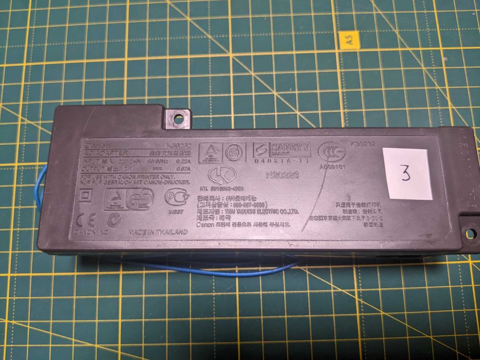 Блок живлення принтера, Блок питания принтера 3.3В 24В