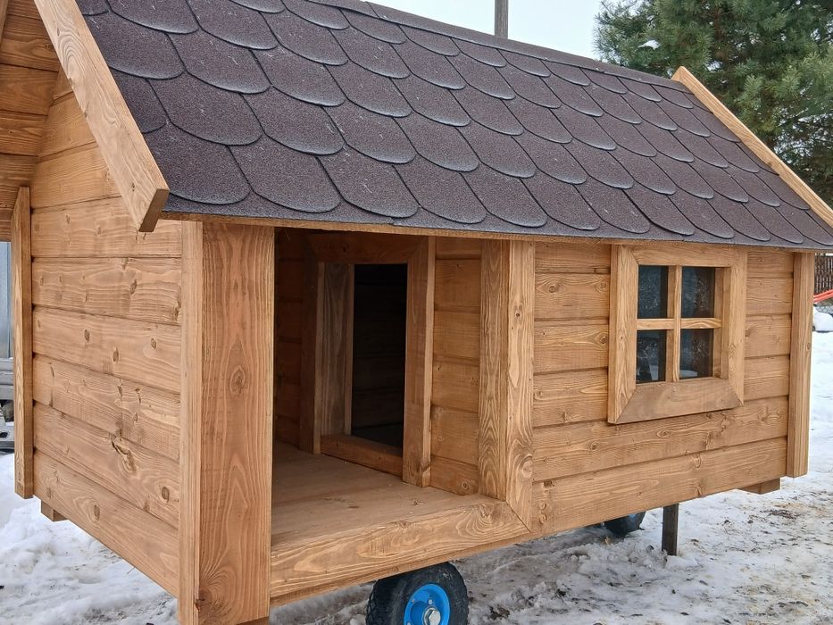 Budy dla psa ocieplane