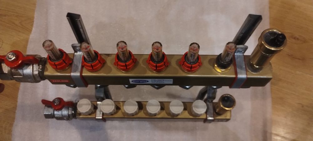 Rozdzielacz 6 obwodów zestaw