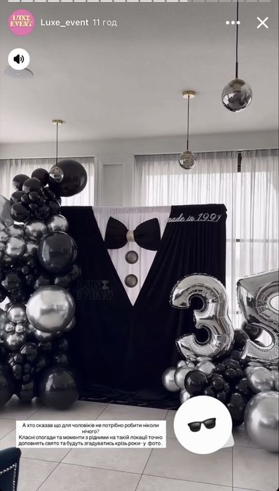 Фотозони / Гендер Паті / Кульки з гелієм / Оренда каркасів , іншого