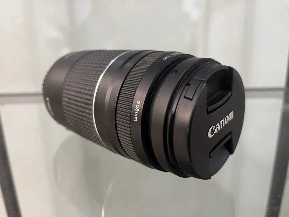 Obiektyw Canon Zoom Lens EF 75-300 teleobiektyw tele autofocus AF