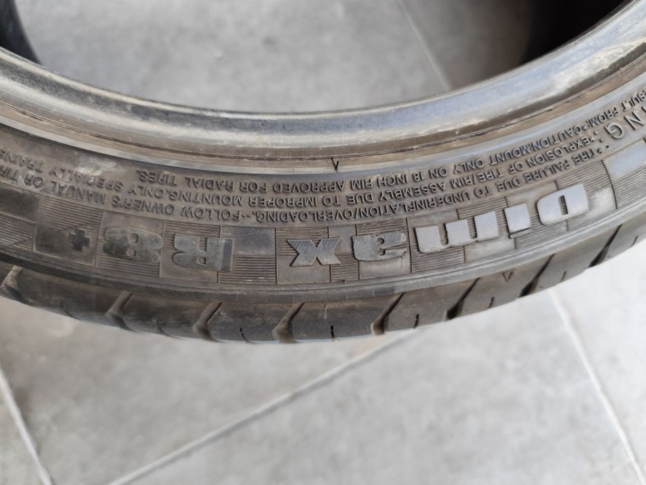 Pneus 245/40r18 Radar 80% piso
