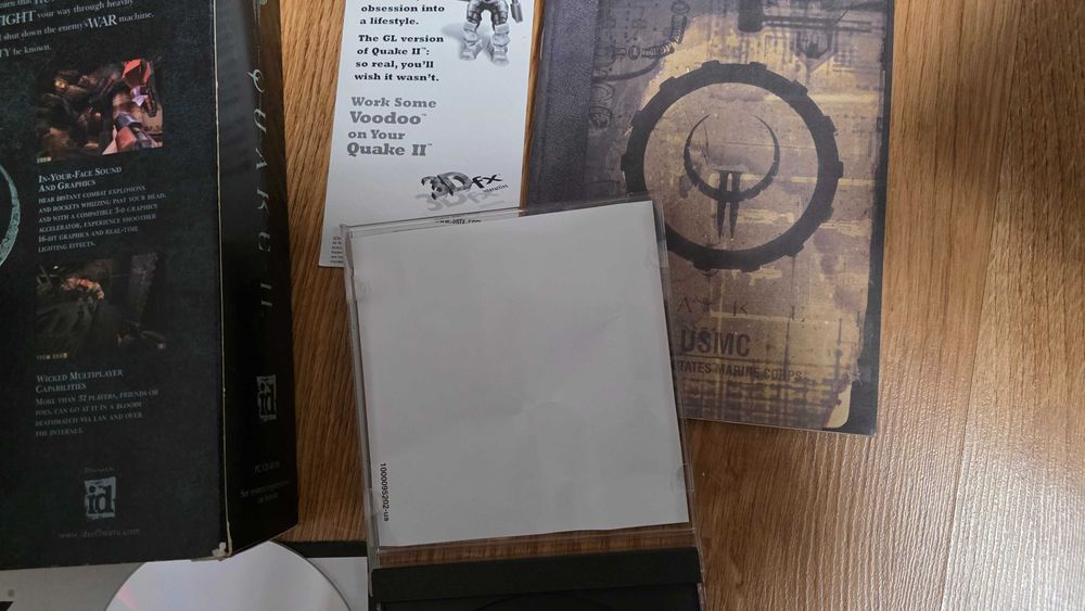 PC Quake 2 premierowe wydanie big box
