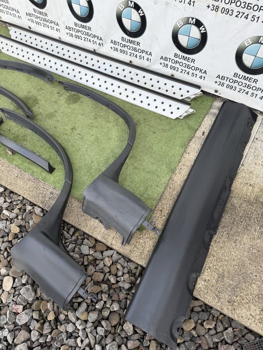 Bmw x5 e53 пориги алюміній роширітель арок