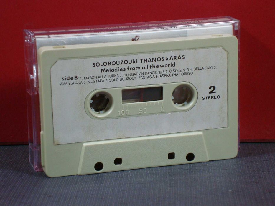 Thanos Karras - Melodies From All Over The World / Cassete / VG Plus