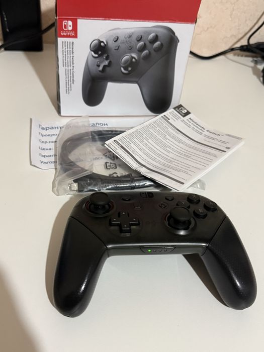 Оригінал новий Nintendo Switch Pro Controller геймпад джойстик