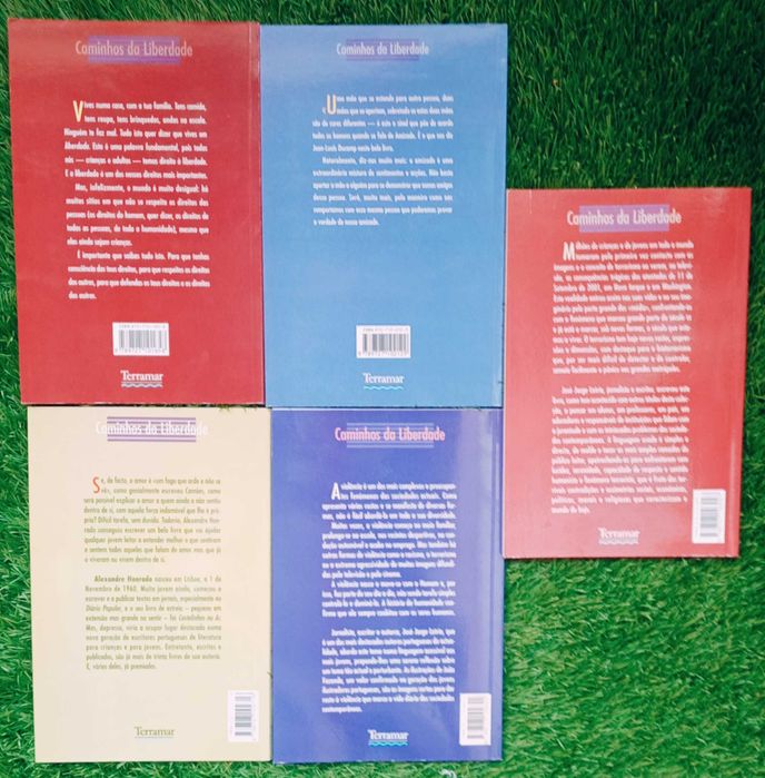 Livros da coleção "Caminhos da Liberdade"