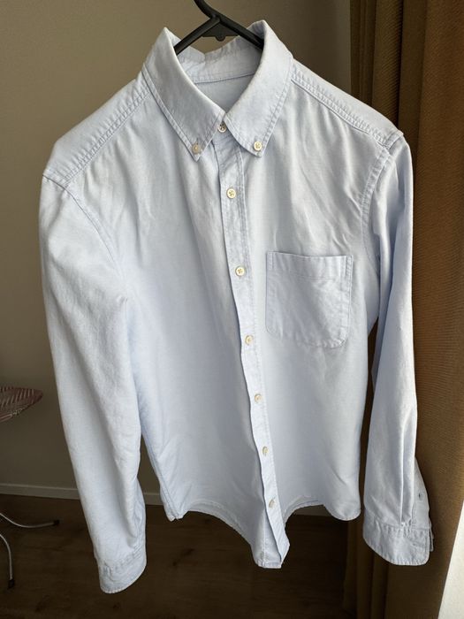 Блакитна чоловіча сорочка Zara