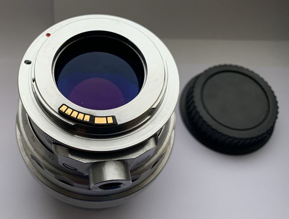 Гелиос-40 + M42-Canon с Одуванчиком Лушникова.