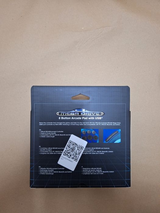 comando sega retro bit usb