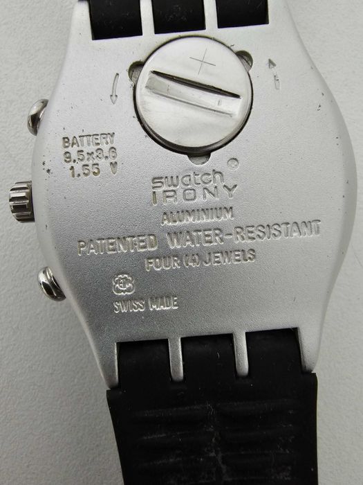 Relógio Swatch Preto Usado