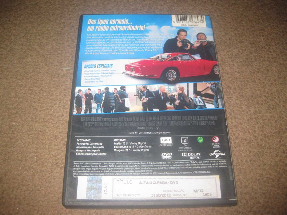DVD "Alta Golpada" com Eddie Murphy