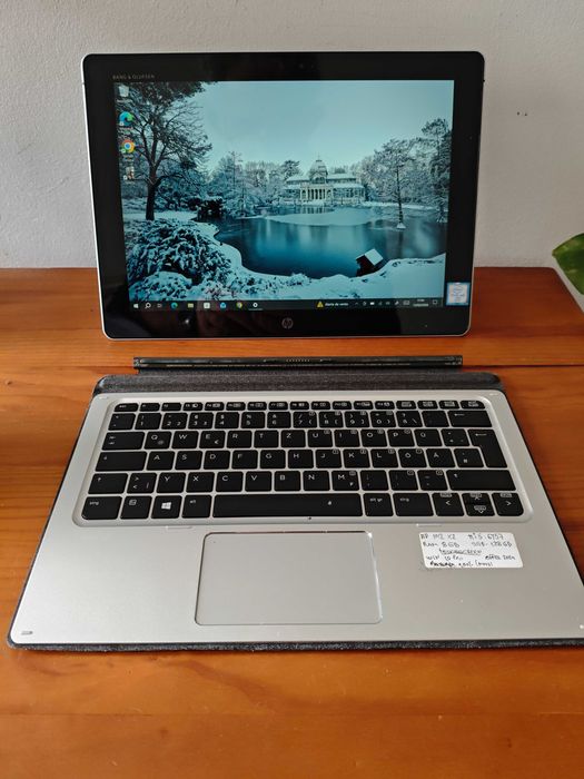 HP Elite x2 1012 • Ecrã Destacável • Multitouch • Bateria NOVA