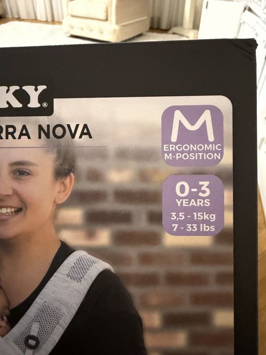 Продам новий ергорюкзак для дитини (0–3 роки, від 3 - до 15 кг)