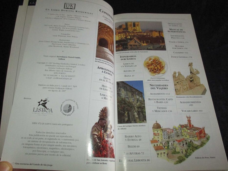 Livro Guia American Express Lisboa