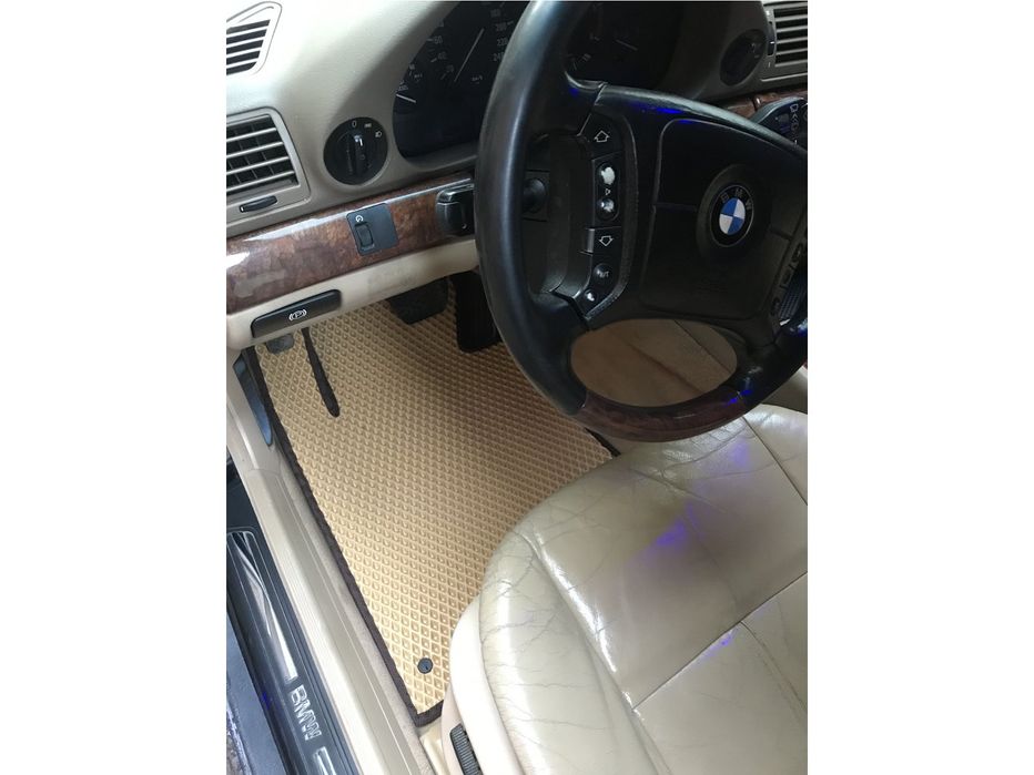 BMW 7 E38 коврики салона (EVA, бежевые)