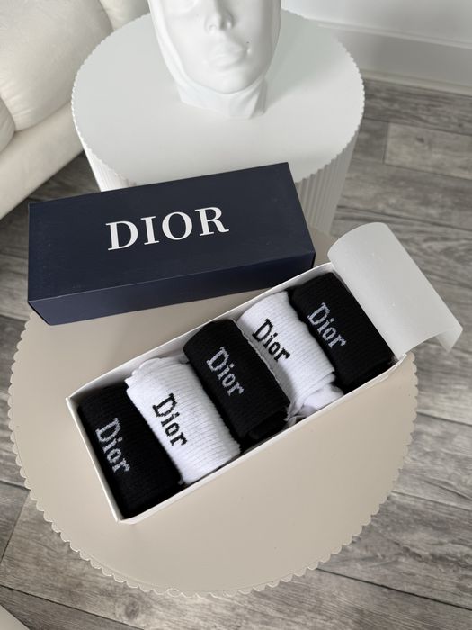Skarpetki Dior 5pak
