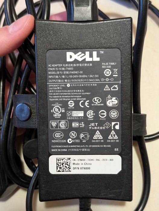 Oryginalna ładowarka zasilacz Dell Latitude PA-2E FA65NE1-00 65W