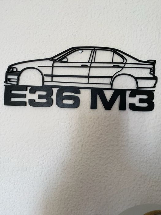 Decoração de parede BMW E36