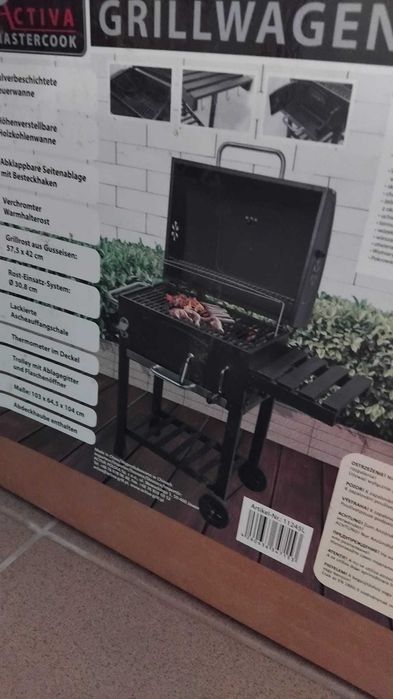 Gril węglowy activa mastercook angular