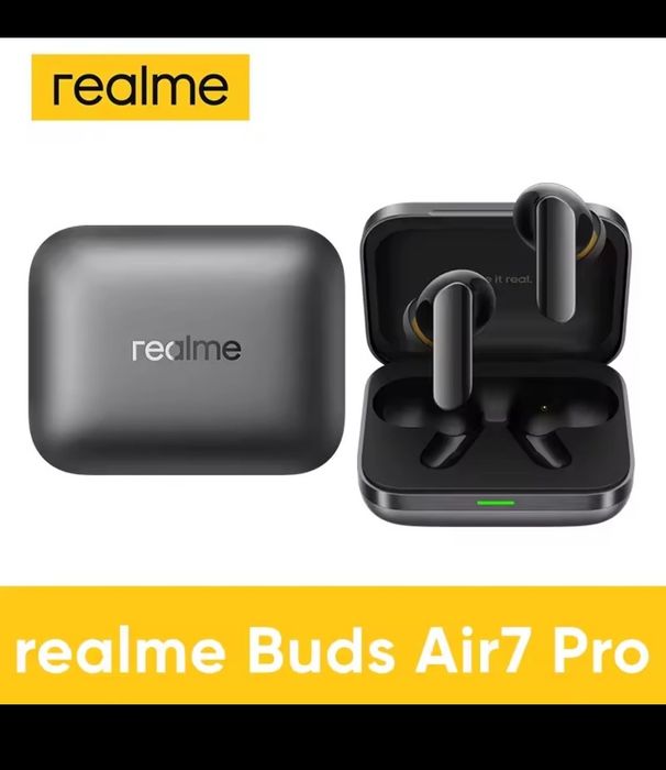 Оригінал! Realme Buds Air 7 Pro Bluetooth 5.4/LHDC/Hi-Res/