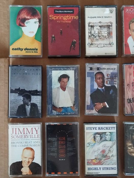 Várias Cassetes Antigas Internacionais #C04L03