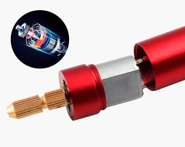 Мини электродрель 3V-12V для шлифовки, полировки, сверления
