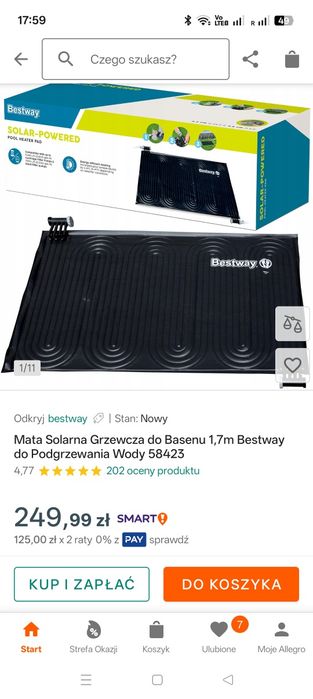 mata solarna do basenu