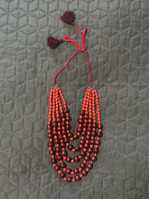 Українське намисто деревʼяне, буси, кольє