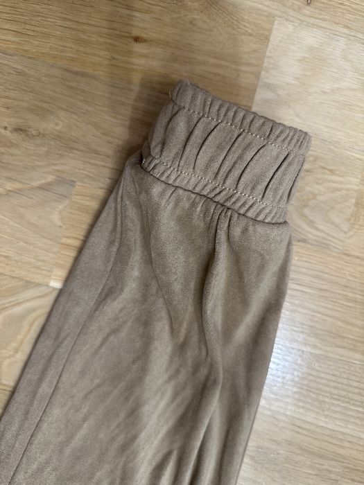 Spodnie mohito 32 xxs Ala zamsz joggery