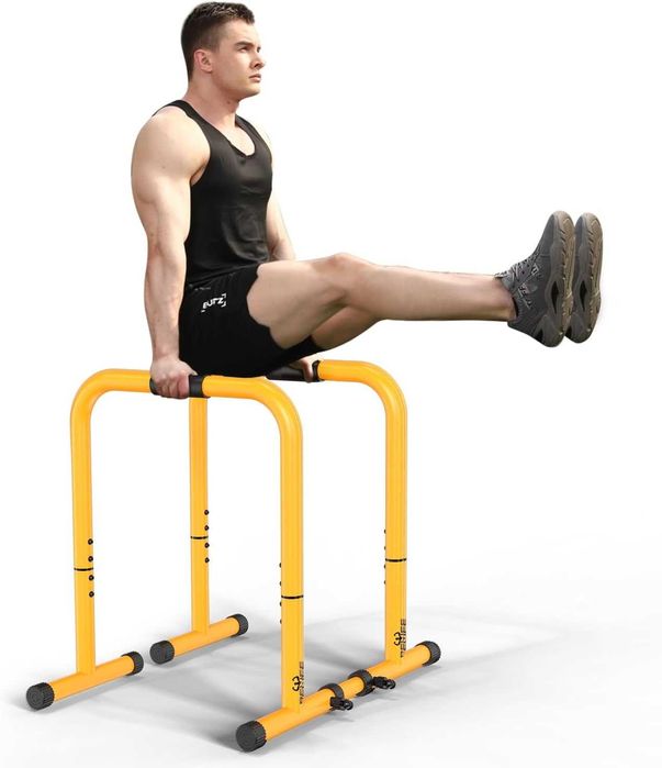 Suporte de Flexões RELIFE Ajustável em Altura Equipamento de Fitness Push-Up para Treino de Peito, Braços e Core | Dispositivo de Exercício Doméstico