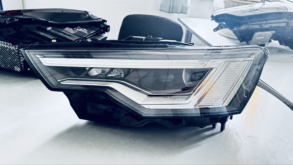 Фары audi A6 C8 full led / фары фулл лед audi A6 C8 2018-